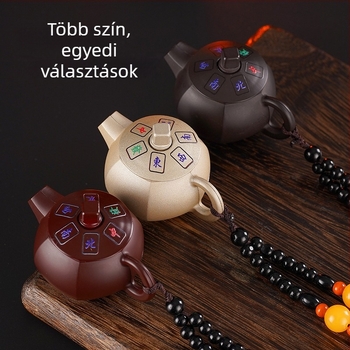 Fém öngyújtó forgó mechanizmussal, bután üzemanyag, szélvédett, dekoratív és gyűjtemény, nyomtatott logó