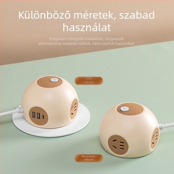 Grain Cow USB gömb alakú asztali elosztó — CCC tanúsított, asztali telepítés