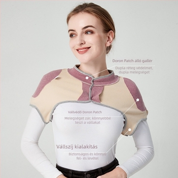 Derong anyagú vállvédők – univerzális használat, vállvédelem