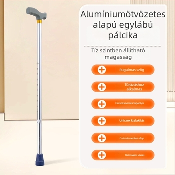 Túrabot alumínium ötvözetből, változatok: egy lábú, három lábú vagy négylábú