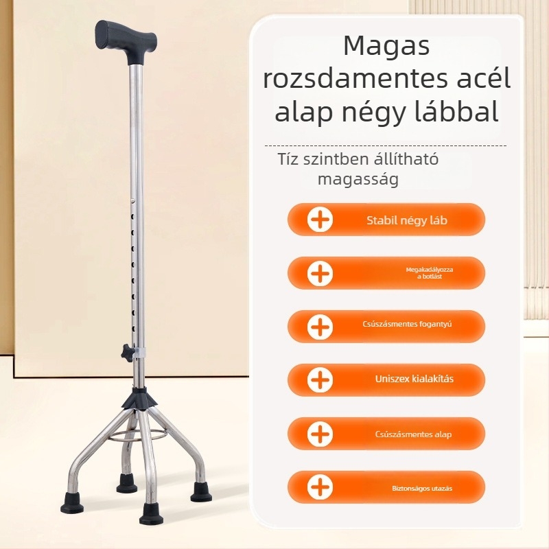 Túrabot alumínium ötvözetből, változatok: egy lábú, három lábú vagy négylábú