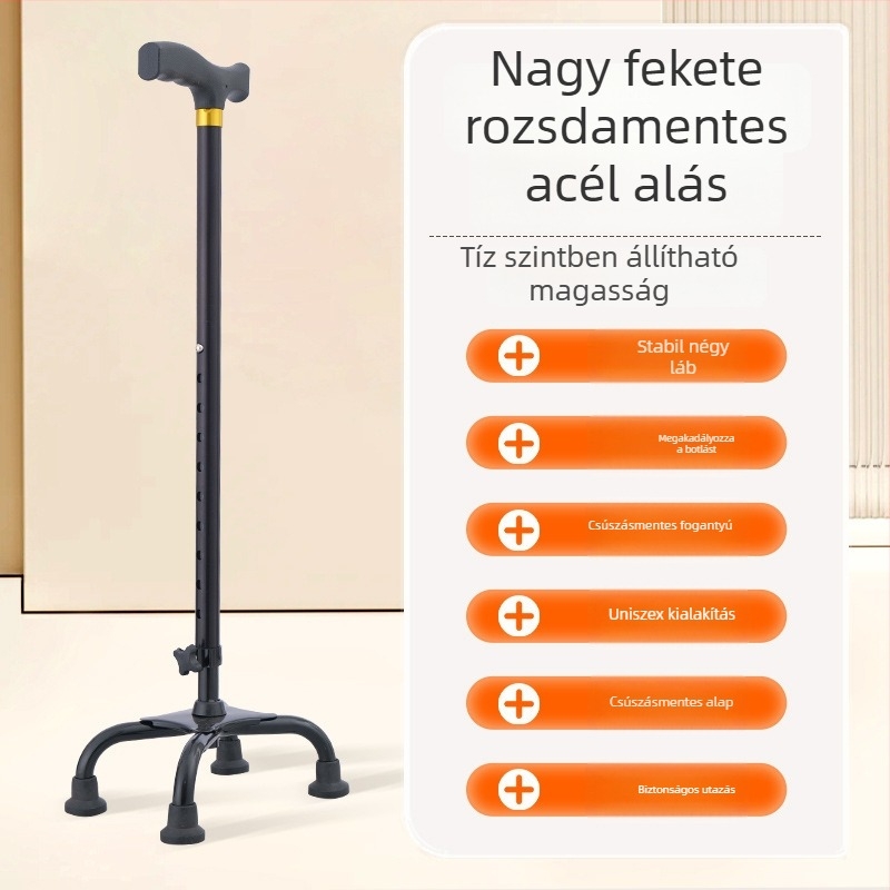 Túrabot alumínium ötvözetből, változatok: egy lábú, három lábú vagy négylábú