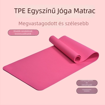 TPE jóga matrac, 6 mm vastagság, 650 g tömeg