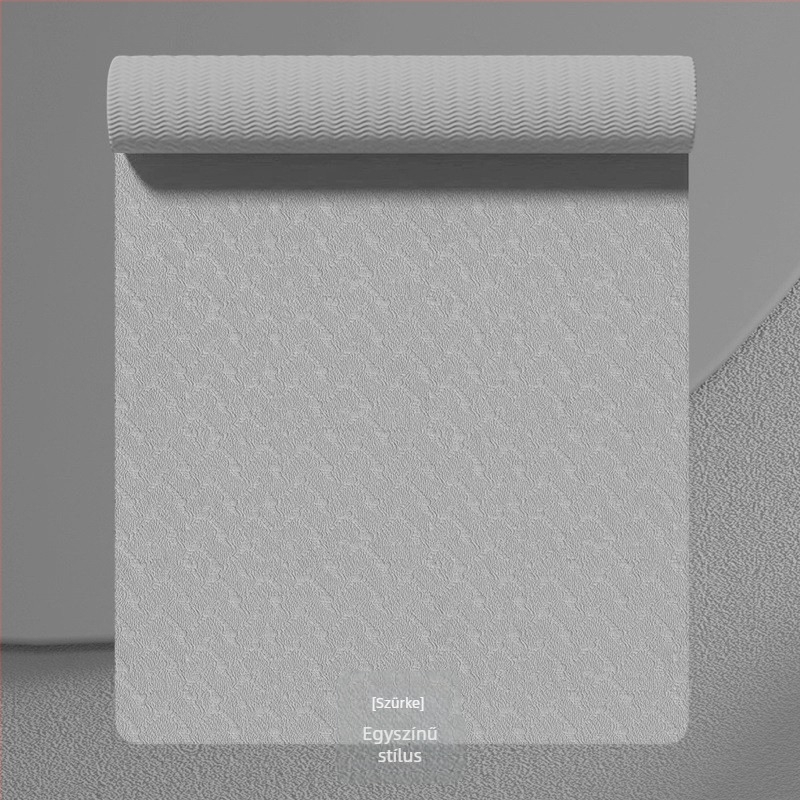 TPE jóga matrac, 6 mm vastagság, 650 g tömeg