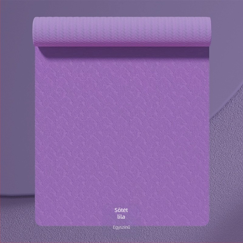 TPE jóga matrac, 6 mm vastagság, 650 g tömeg