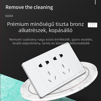 OWEISEN 118-típusú falra szerelt aljzatpanel, 10/15/20 lyuk konfigurációk, 3C tanúsítvány, feszültség 50–440 V