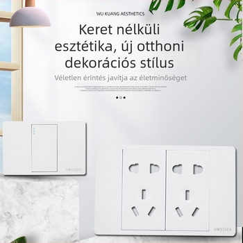 OWEISEN 118-típusú falra szerelt aljzatpanel, 10/15/20 lyuk konfigurációk, 3C tanúsítvány, feszültség 50–440 V