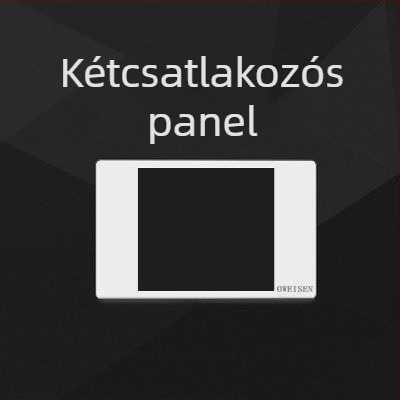 OWEISEN 118-típusú falra szerelt aljzatpanel, 10/15/20 lyuk konfigurációk, 3C tanúsítvány, feszültség 50–440 V