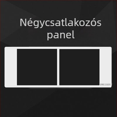 OWEISEN 118-típusú falra szerelt aljzatpanel, 10/15/20 lyuk konfigurációk, 3C tanúsítvány, feszültség 50–440 V