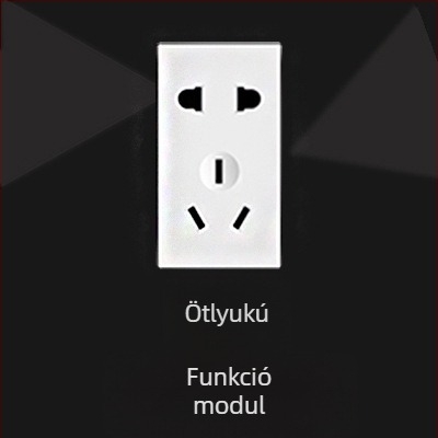 OWEISEN 118-típusú falra szerelt aljzatpanel, 10/15/20 lyuk konfigurációk, 3C tanúsítvány, feszültség 50–440 V