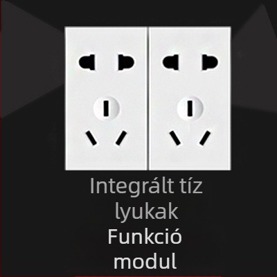 OWEISEN 118-típusú falra szerelt aljzatpanel, 10/15/20 lyuk konfigurációk, 3C tanúsítvány, feszültség 50–440 V
