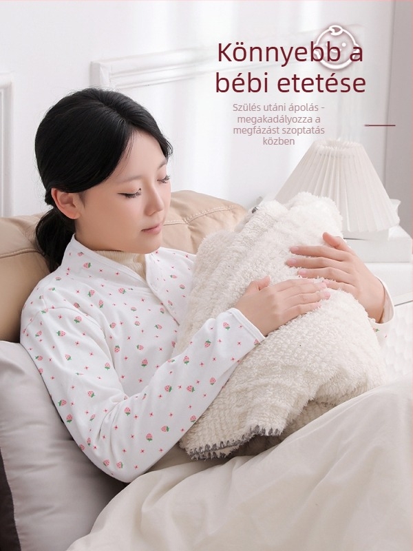 Szülés utáni vállvédők – 100% pamut, vékony, száraz és légáteresztő, alvás és szoptatás közben klimatizált szobában