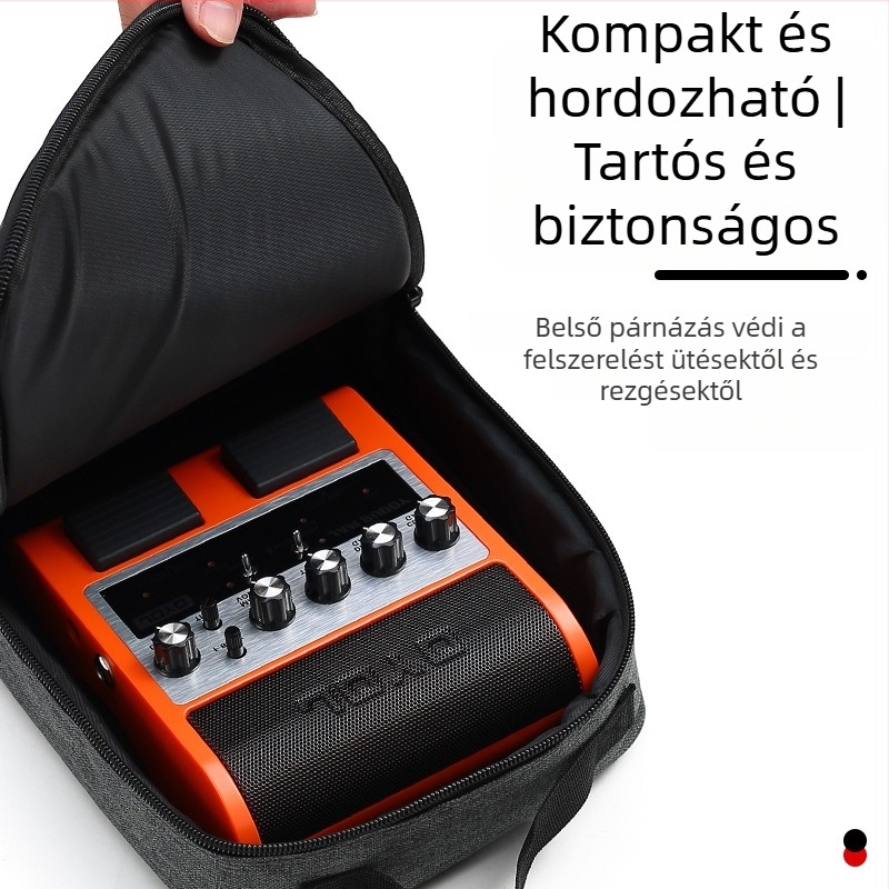 Jam Buddy exclusive effektpedál és hangszóró táska - hordozható; karcolásálló; univerzális kompatibilitás