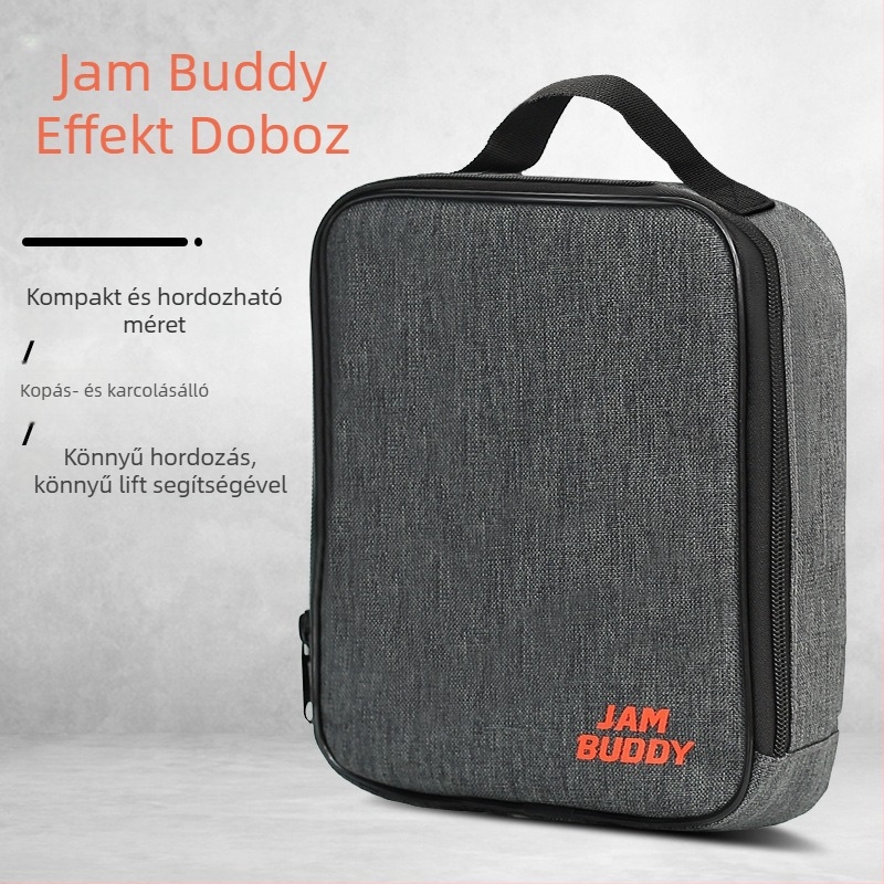 Jam Buddy exclusive effektpedál és hangszóró táska - hordozható; karcolásálló; univerzális kompatibilitás