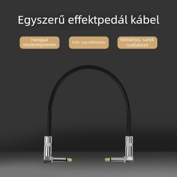 GT-90 gitárkábel, PVC burkolattal, zajcsökkentő, hangszerhez