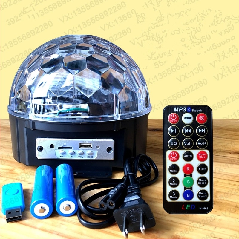 D5 LED villanó lámpa, 90–220 V, otthoni összejövetelekhez és karaokehoz