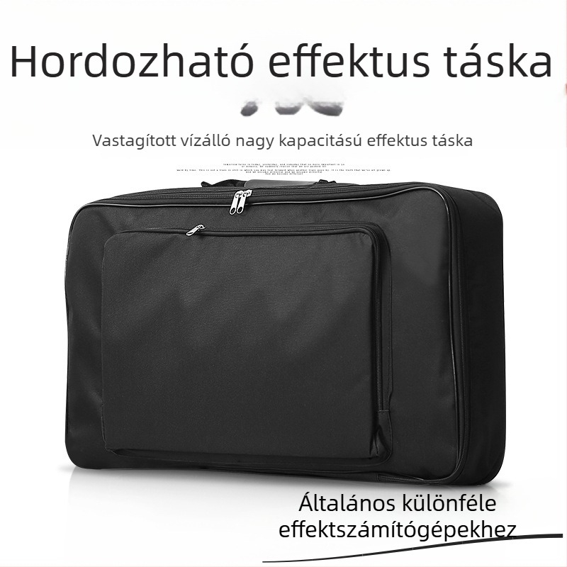 Effektcsomag hangszerhez – Nagy integrált készlet, modell YTK01, Oxford anyag, tartalmaz védőtokot, táskát, dobozt és tokot