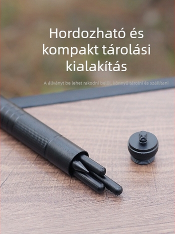 ISE MOUNT Kültéri alumínium lámpaállvány leválasztható háromlábú állvánnyal – asztali és padlóra használható