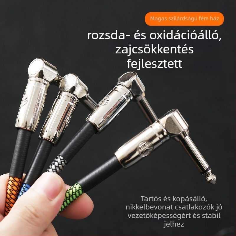 KIRLIN Gitárkábel, modell IWCC-203PN-0.3M, hangszerhez, erős zajcsökkentés