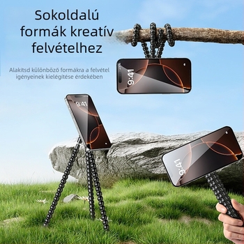 Paifan élő közvetítéshez készült telefon-tartó, ötvözet+ABS, univerzális, testreszabás támogatott