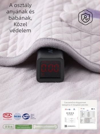 Újszülött meleg mellény, unisex, 0–1 év, 100% pamut, vastagított, poliészter töltet, tél/ősz