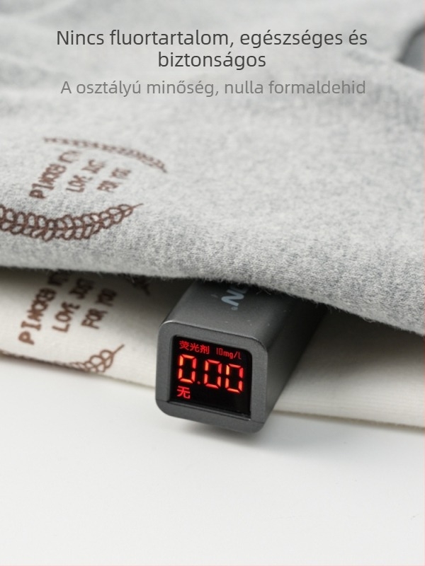 Hosszú ujjú gyerek pamut T‑shirt, uniszex, kerek nyak, karikatúra mintás, modell M8152, Shengteshi, 1–8 éveseknek
