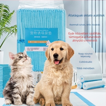 Kutyatraining pad – nagyobb, vastagabb, nemszövött anyagból, nedvszívó, szivárgásmentes, szagkezelés