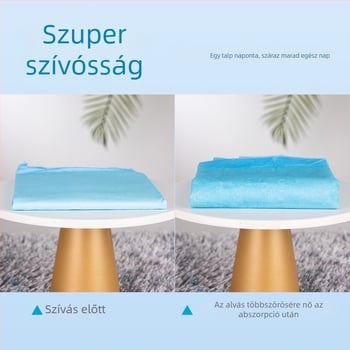 Kutyatraining pad – nagyobb, vastagabb, nemszövött anyagból, nedvszívó, szivárgásmentes, szagkezelés