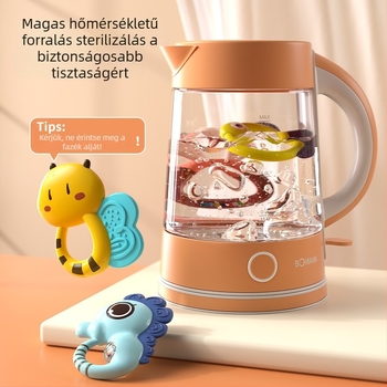 Baba játékok ajándék készlet: csörgő, harapnivaló játék a fogakhoz és tároló doboz; Márka GOODWAY/Ganyu; Kor 0–3 év; Anyag műanyag; 3C tanúsítvány 2021012202403026; 3C kategória: műanyag játékok 14 éves korig