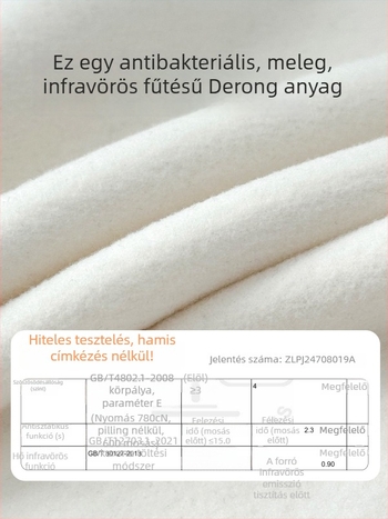 Gyermekeknek szóló póló, Koreai stílus, Német fleece, Poliészter 81,4%, Magas gallér