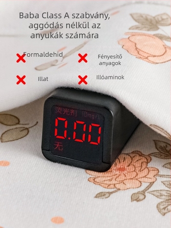 Anti-jump baba alvózsák - karikatúra mintás, külső anyag pamutkeverék, bélés és töltet 100% pamut, cocoon típus, 0–1 év