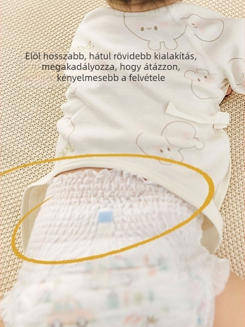 Újszülött pamut galléros felső - 100% pamut, csiszolt szövet, négy évszakos, kapucni nélküli, megfelelő újszülötteknek