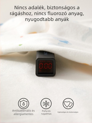 Újszülött pamut felső - kerek nyakú, kapucni nélküli, 100% pamut, osztály A, gyengéden kezelt, tavasz-őszi viselésre