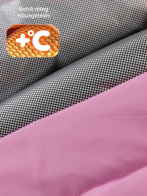 Lányoknak szánt koreai stílusú kapucnis pehelydzseki, fehér kacsa tollal töltve, téli, középhosszú, bő szabású