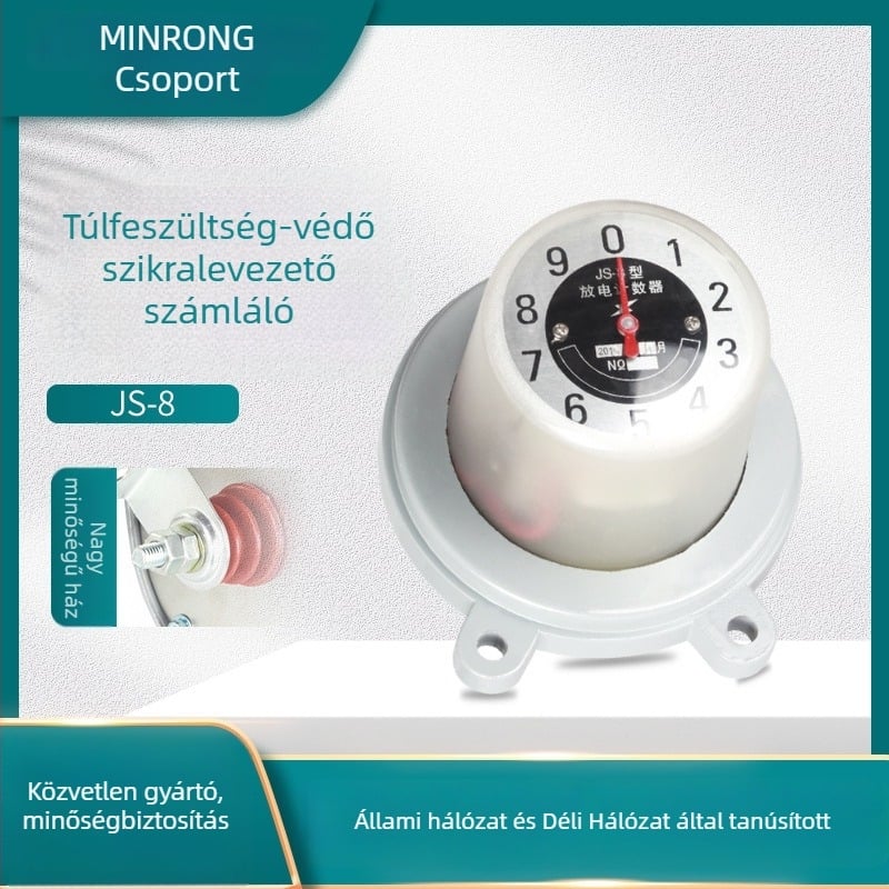 JCQ-2 villámvédő töltővel és JS-8 monitorral 6–110 kV szélerőművekhez