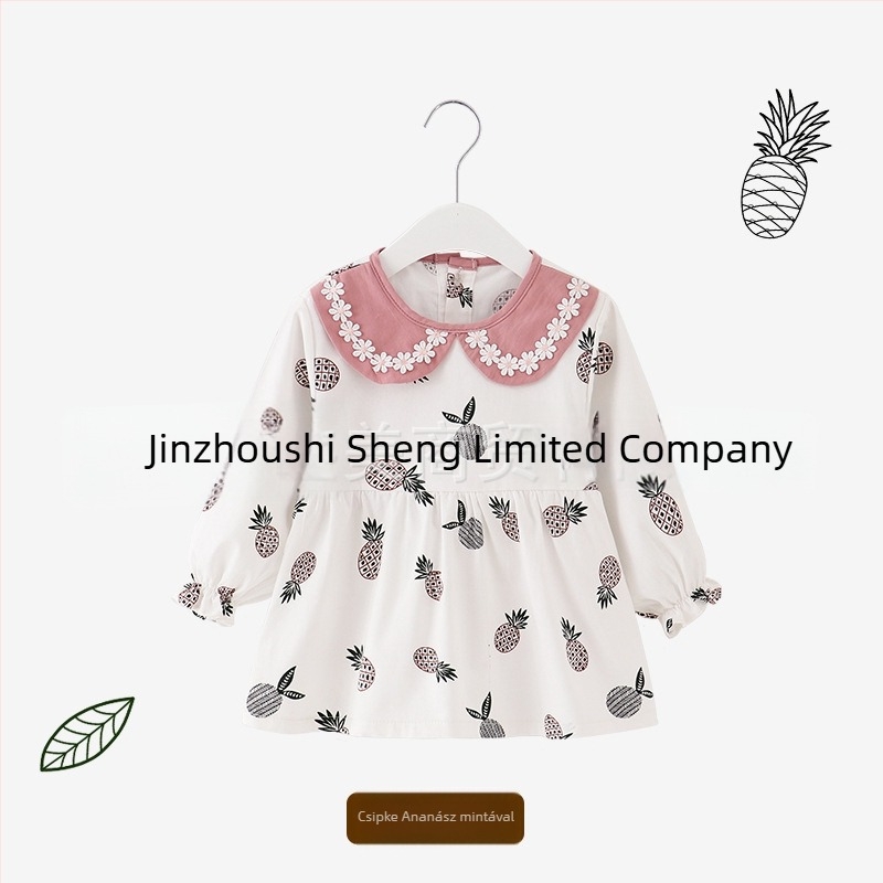 Etetésre szánt baba smock, vízálló, uniszex, 1-3 éveseknek, 59 cm magasság, 2025 tavasza