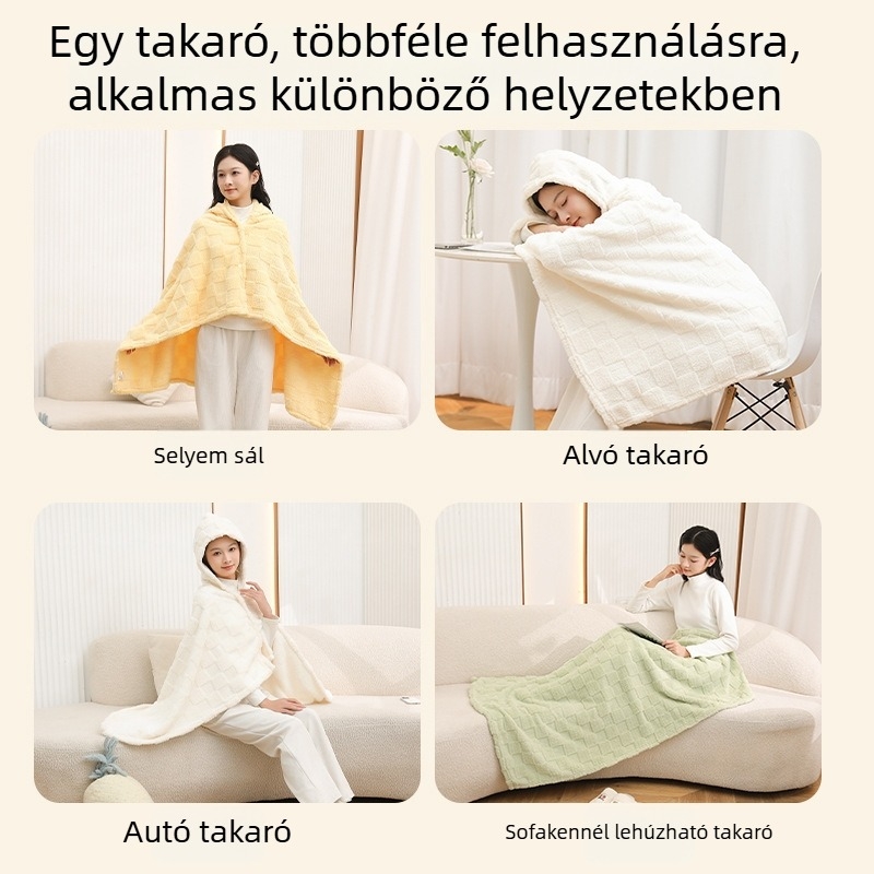 Poliészter anyagú takaró, tafta anyagú, 300 g alatt, egyszínű minta, minden évszak számára