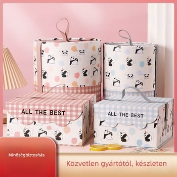 Dehui Teljes Hold Baba Ajándékdoboz – Ajándékcsomagolás, Bevonatpapír + Szürke karton