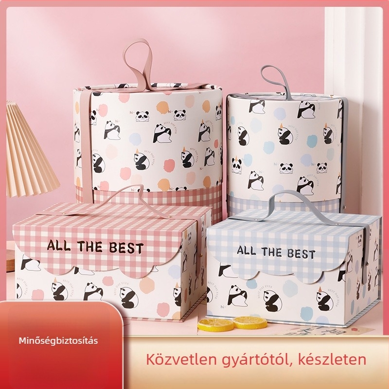 Dehui Teljes Hold Baba Ajándékdoboz – Ajándékcsomagolás, Bevonatpapír + Szürke karton