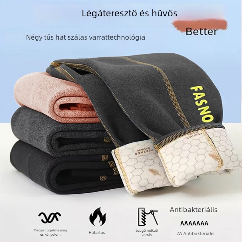 Gyerekeknek szóló Derong leggings, 94% poliészter, középmagasságú derék, téli viselet