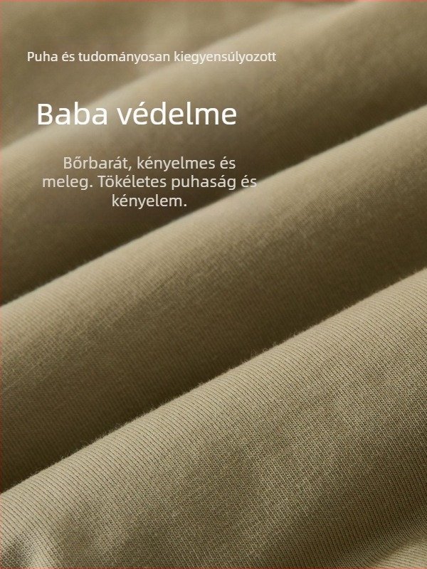 Gyermekek pamut nadrágja, 1–3 éves babáknak és kisgyermekeknek, tél, középmagas derekú, hétköznapi stílus