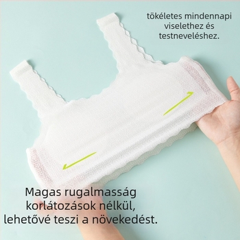 Lányoknak készült nylon fehérnemű 8+ éveseknek (140 cm fölött), nylon anyag, 75% poliamid és 25% elasztán, 2025 tavasz