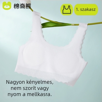 Lányoknak készült nylon fehérnemű 8+ éveseknek (140 cm fölött), nylon anyag, 75% poliamid és 25% elasztán, 2025 tavasz