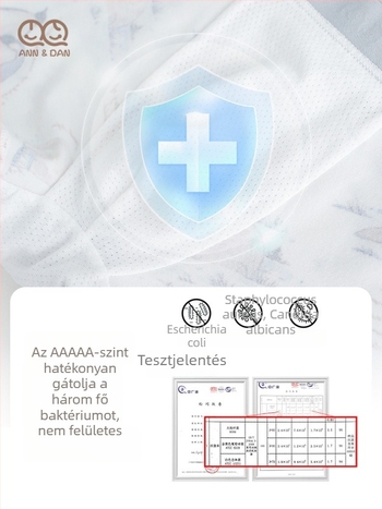 Andan gyerekeknek alsónemű bambuszrostból, 70% regenerált cellulóz, Biztonsági osztály A, 3–8 éveseknek, 3 darabos készlet.