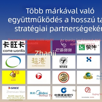 Teljes holdas baba ajándékdoboz személyre szabással – speciális papír, festett és UV nyomtatás, logóval