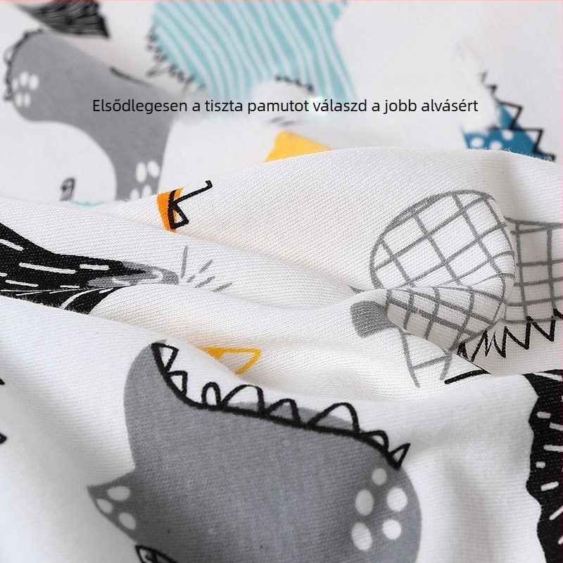Bidole babapléd bean velvet anyagból, vastag, rajzfilm mintával, újszülötteknek, őszi-téli szezonra