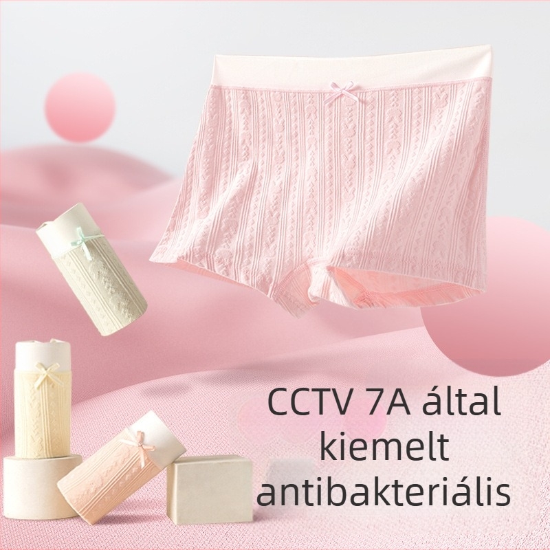 Sakurajisen lány boxeralsó – puha pamut, Class A, 95% pamut + 5% elastán, kényelmes, nyomásmentes szabás, 8+ éveseknek (140 cm+), Nyár 2024