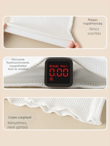 Gyerekeknek szóló pamut alsónemű biztonsági 2–in–1 rövidnadrággal, 92% pamut, 3–8 éveseknek, Nubi Elf