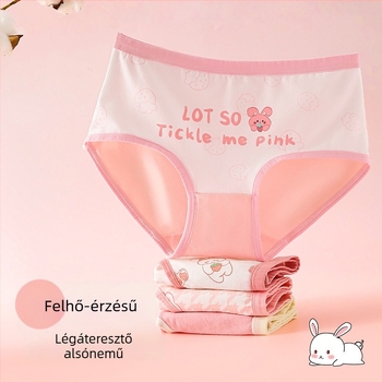 Lányoknak szóló pamut alsónemű, Class A, 95% pamut és 5% spandex, 3–8 éveseknek, Lu Tong Dream márka