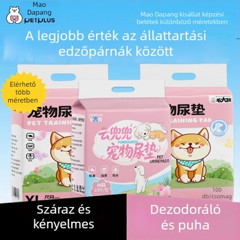 Kisállatok edzőpadja macskáknak és kutyáknak - nedvszívó, szagtalanító, nem szövött anyag